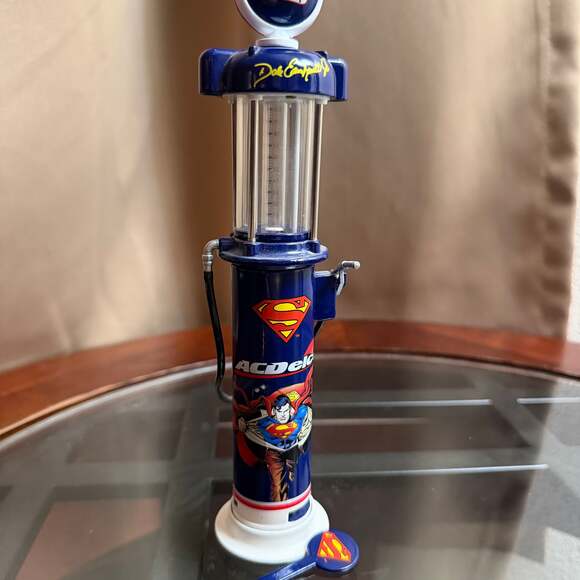 1999 Dale Earnhardt Jr. #3 ACDelco Superman Racing 1:16 Scale Gas Pump Bank - Picture 2 of 3